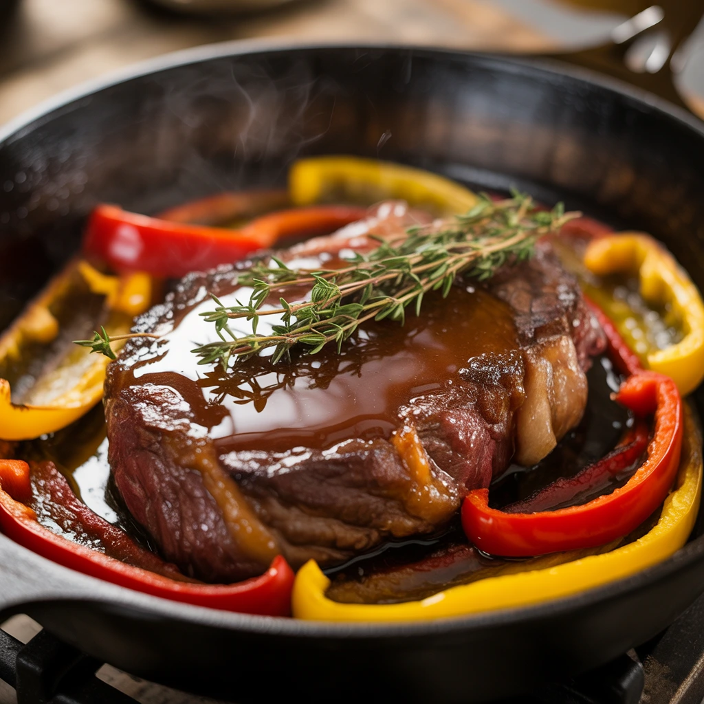 This searing trick comes from a Lyon Michelin chef who told me: ‘The crust is the steak’s soul.’ After testing 50+ steaks, here’s the foolproof method that won my food critic husband’s heart.