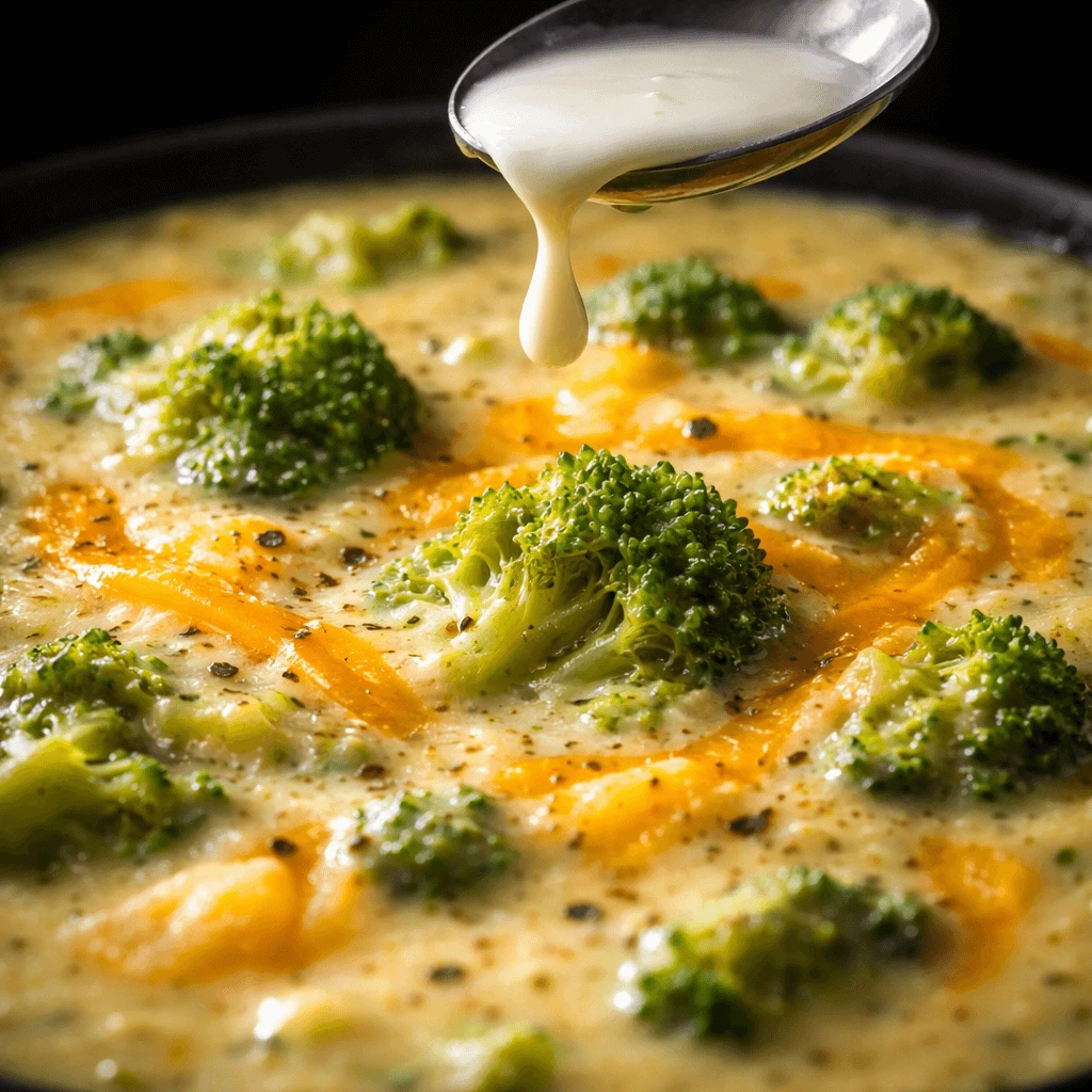 Creamy Keto Broccoli Cheddar Soup (30 Minutes, Low-Carb)