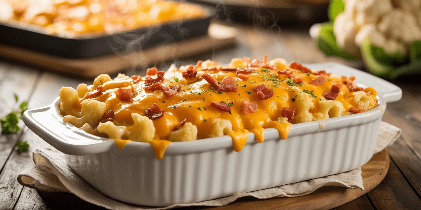 Cauliflower Mac & Cheese Recipe (Keto, Gluten‑Free, 4g Carbs)