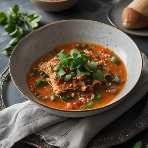 Easy One-Pot Lasagna Soup (Weeknight Favorite)