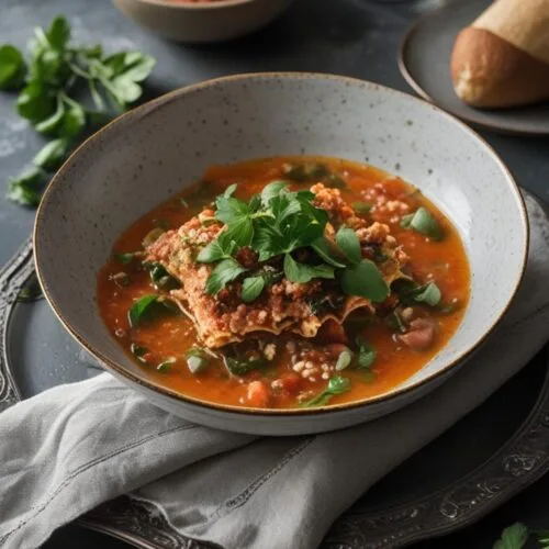 Easy One-Pot Lasagna Soup (Weeknight Favorite)