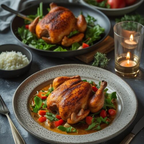 Perfect Roast Chicken Recipe (Juicy Meat, Crispy Skin)