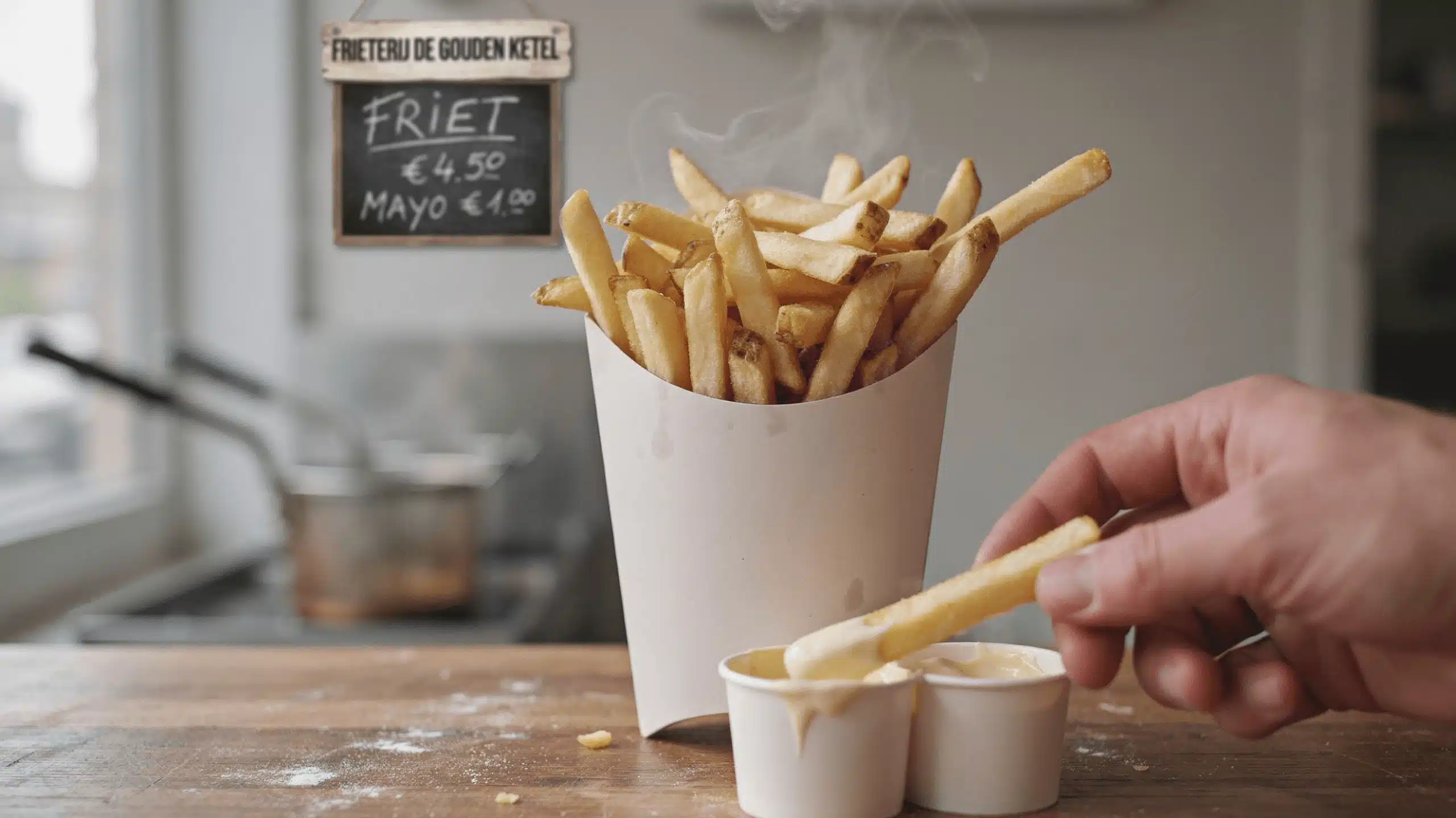 Authentic Belgian Fries (Double‑Fried): Crispy Outside, Fluffy Inside